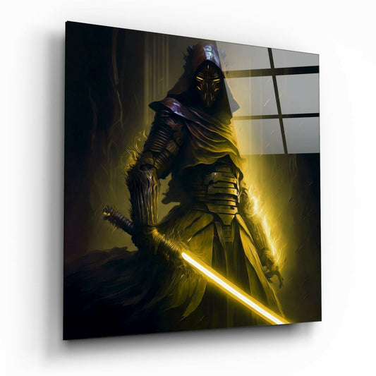 Sword glass wall art graphic design