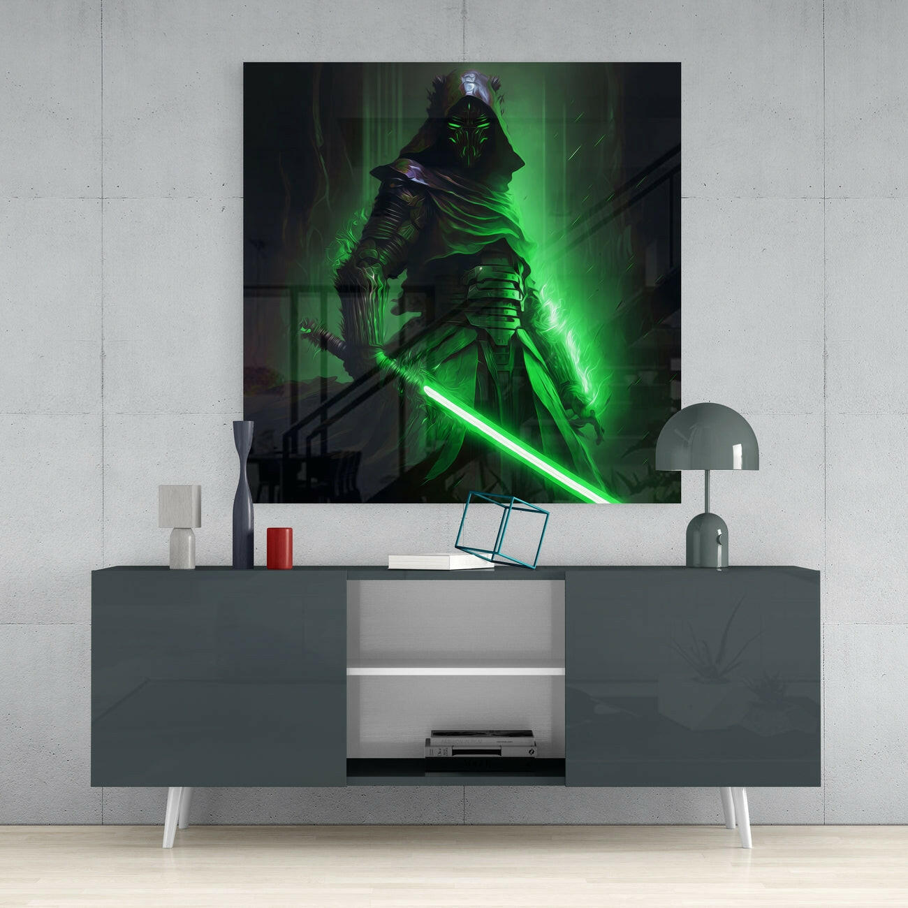 Sword Glass Wall Art