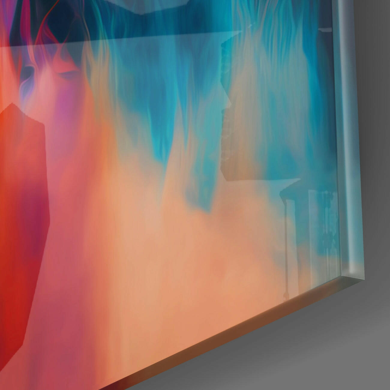 Smoked Thoughts Glass Wall Art