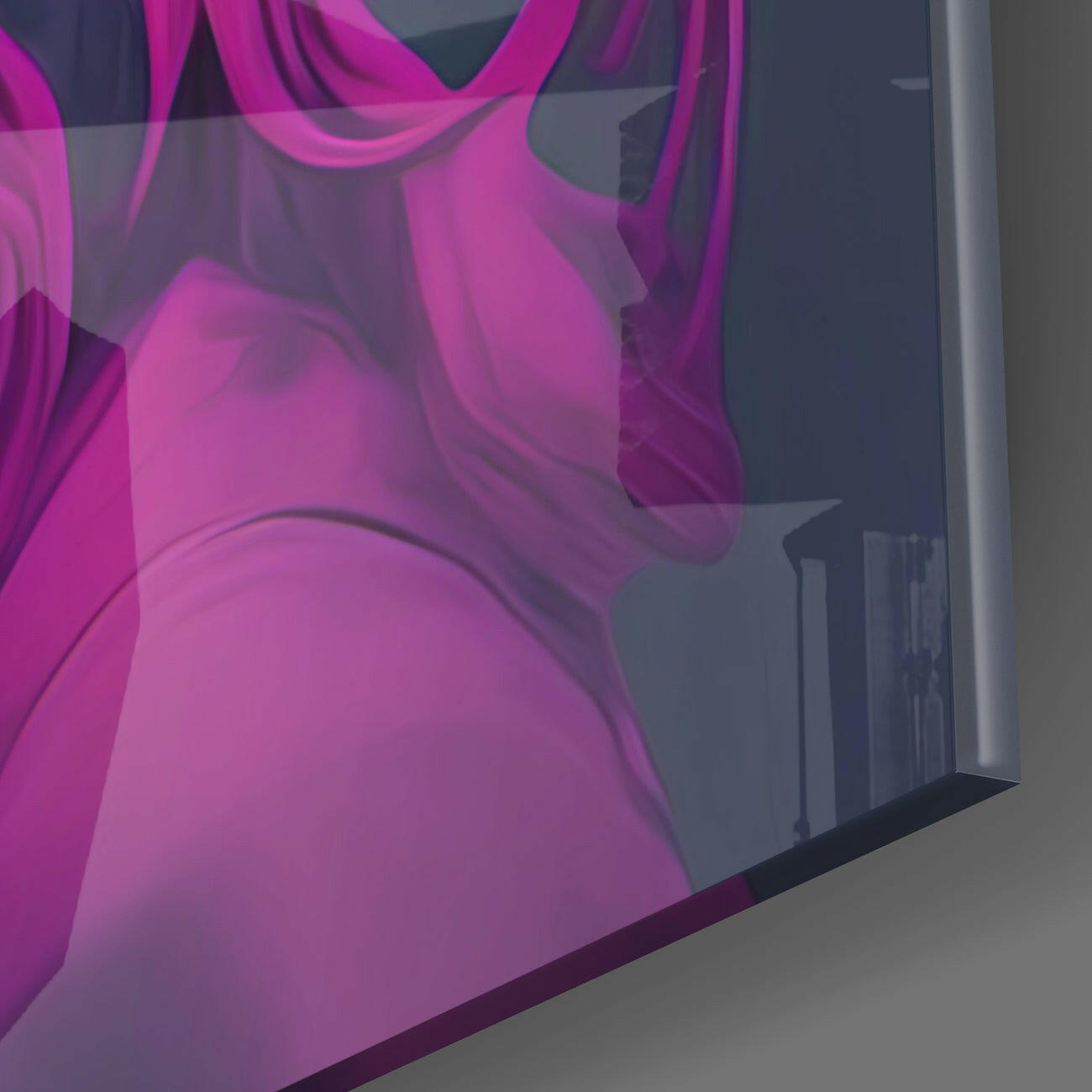 Smoked Thoughts Glass Wall Art