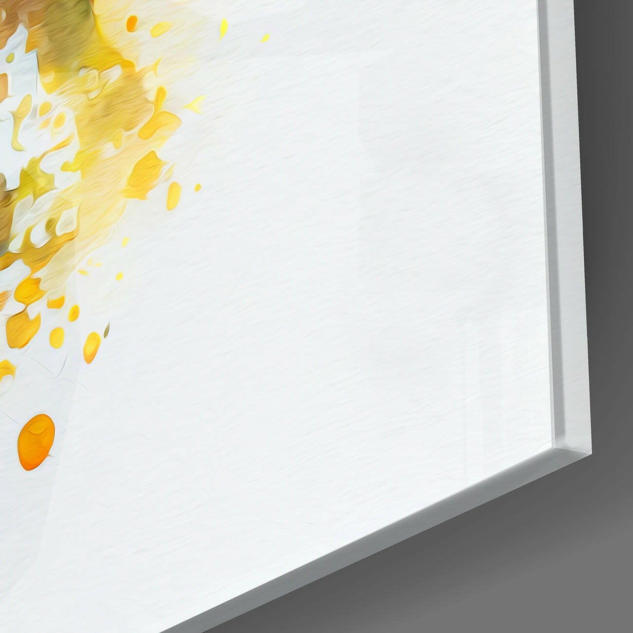 Cute Dog Glass Wall Art