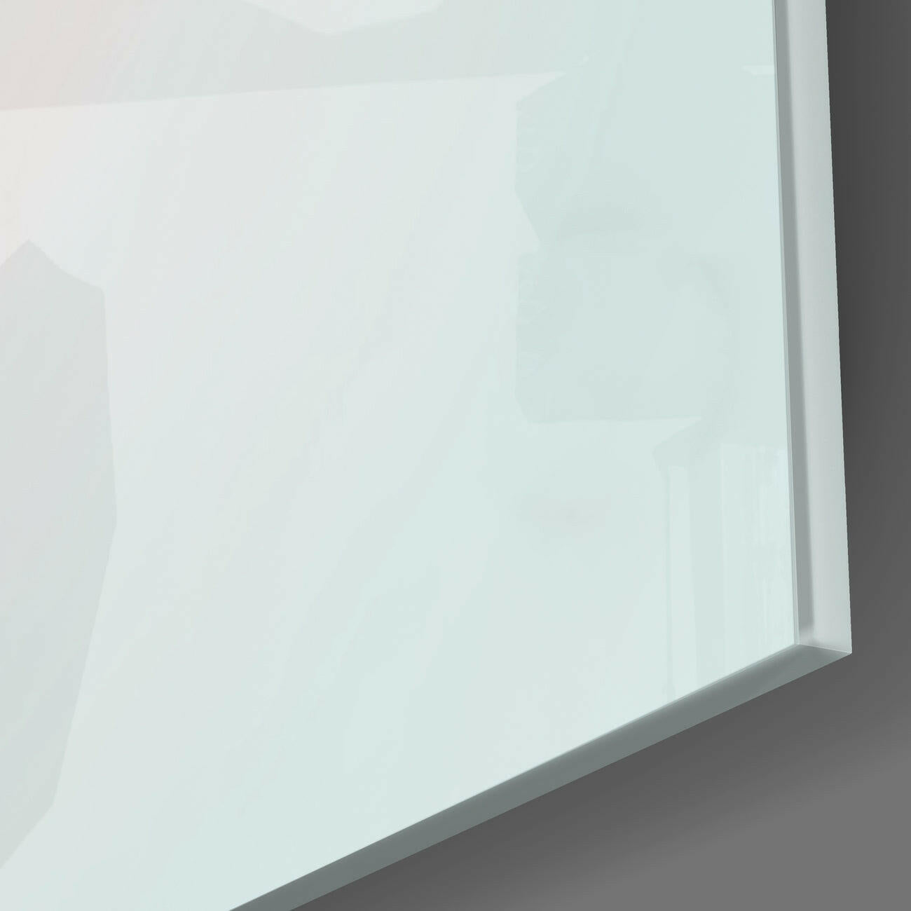 Face of Her Glass Wall Art