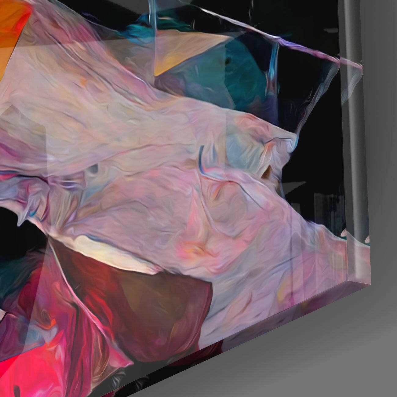 Ballerina Glass Wall Art