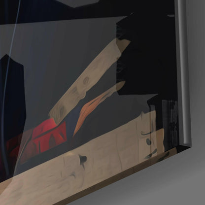 Woman Glass Wall Art