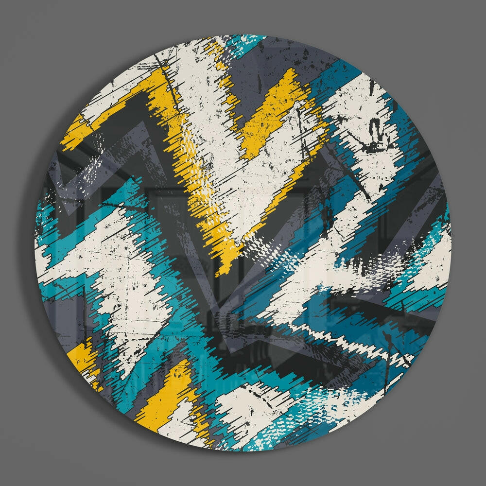 ZZZ Glass Wall Art