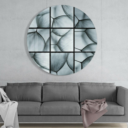 Dandelion Seed Macro Glass Wall Art