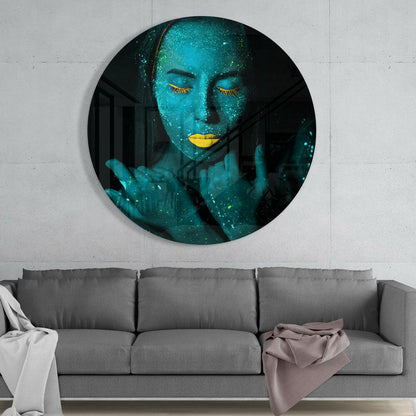 Women's Glass Wall Art