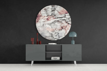 Abstract Flow Glass Wall Art