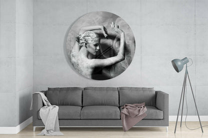 Dance Silhouette Glass Wall Art