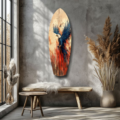 American Eagle Glass Wall Art