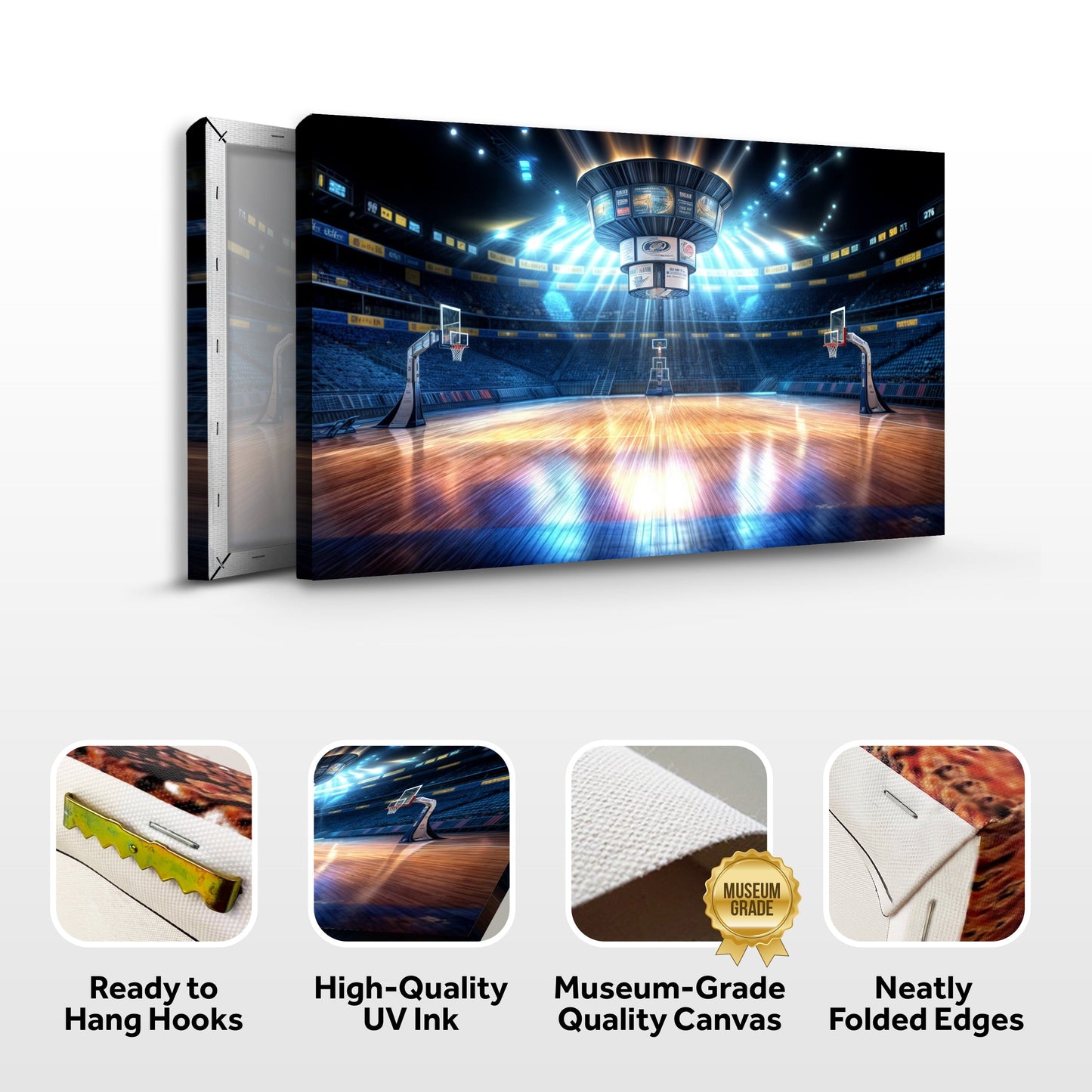 Big Dream Sports Basketball Canvas Wall Art