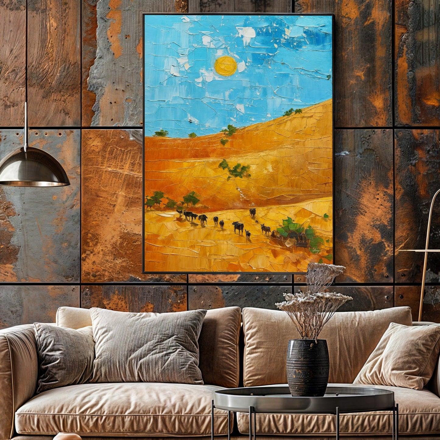 Savannah Daze Landscape Canvas Wall Art