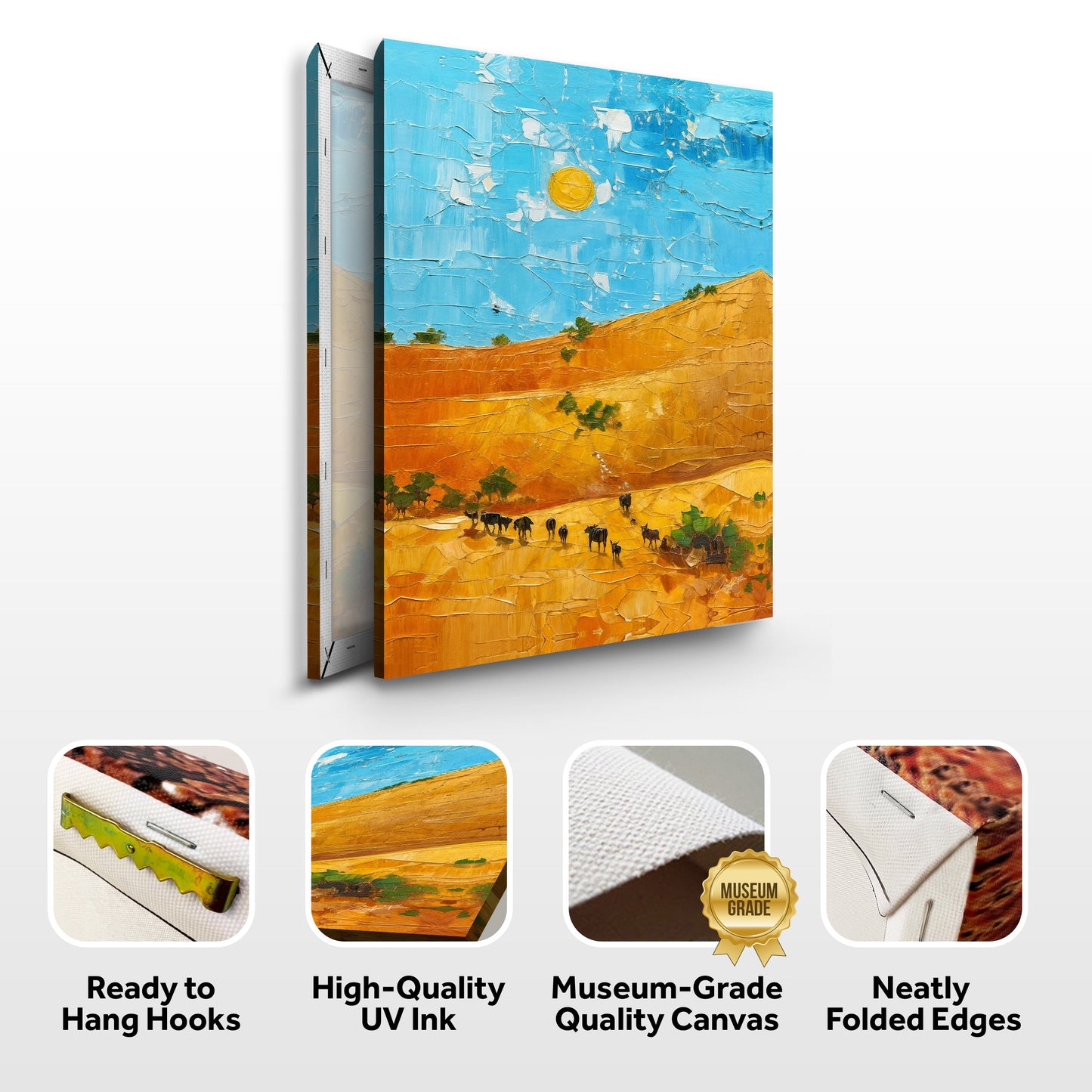 Savannah Daze Landscape Canvas Wall Art