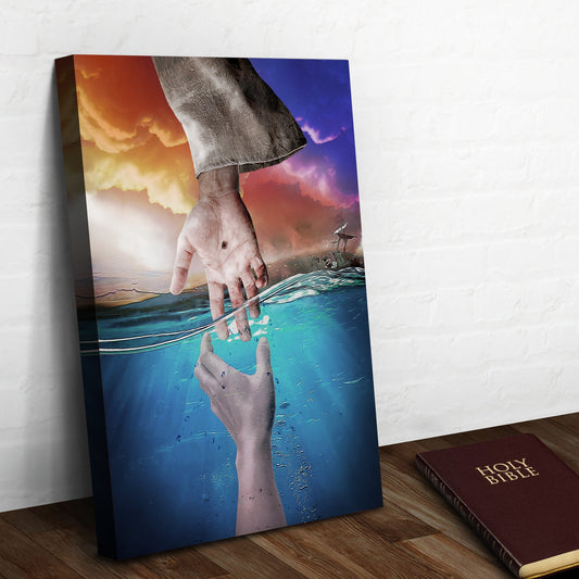 Hand Of God Faith Canvas Wall Art
