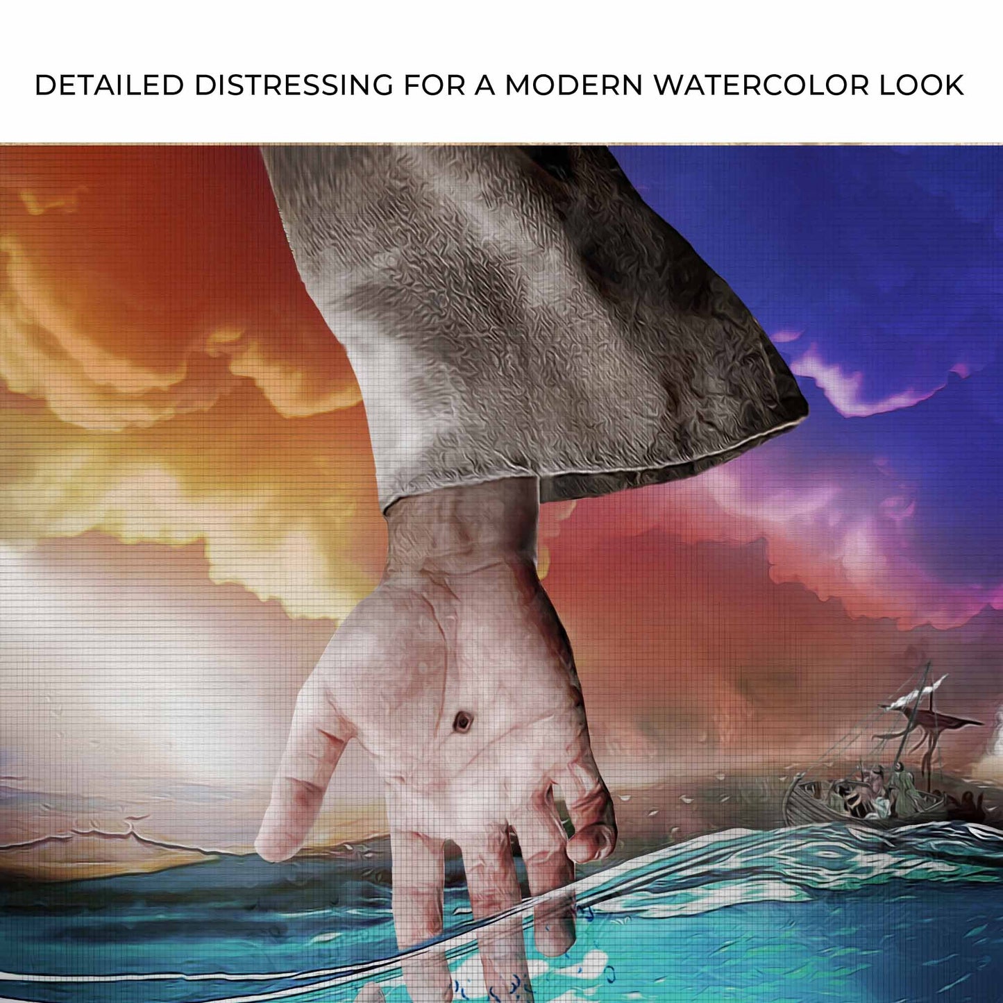 Hand Of God Faith Canvas Wall Art
