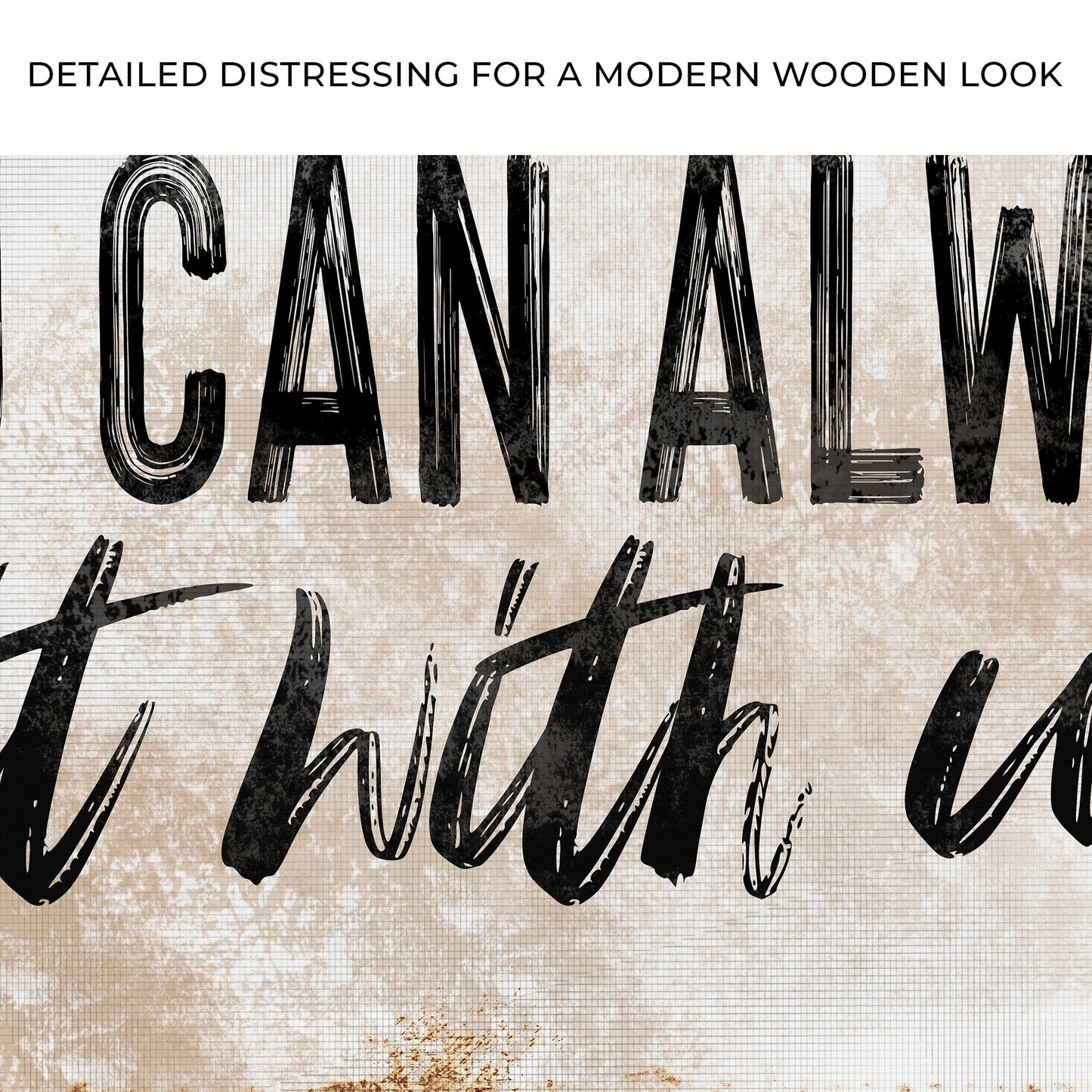 You Can Totally Sit With Us Canvas Wall Art