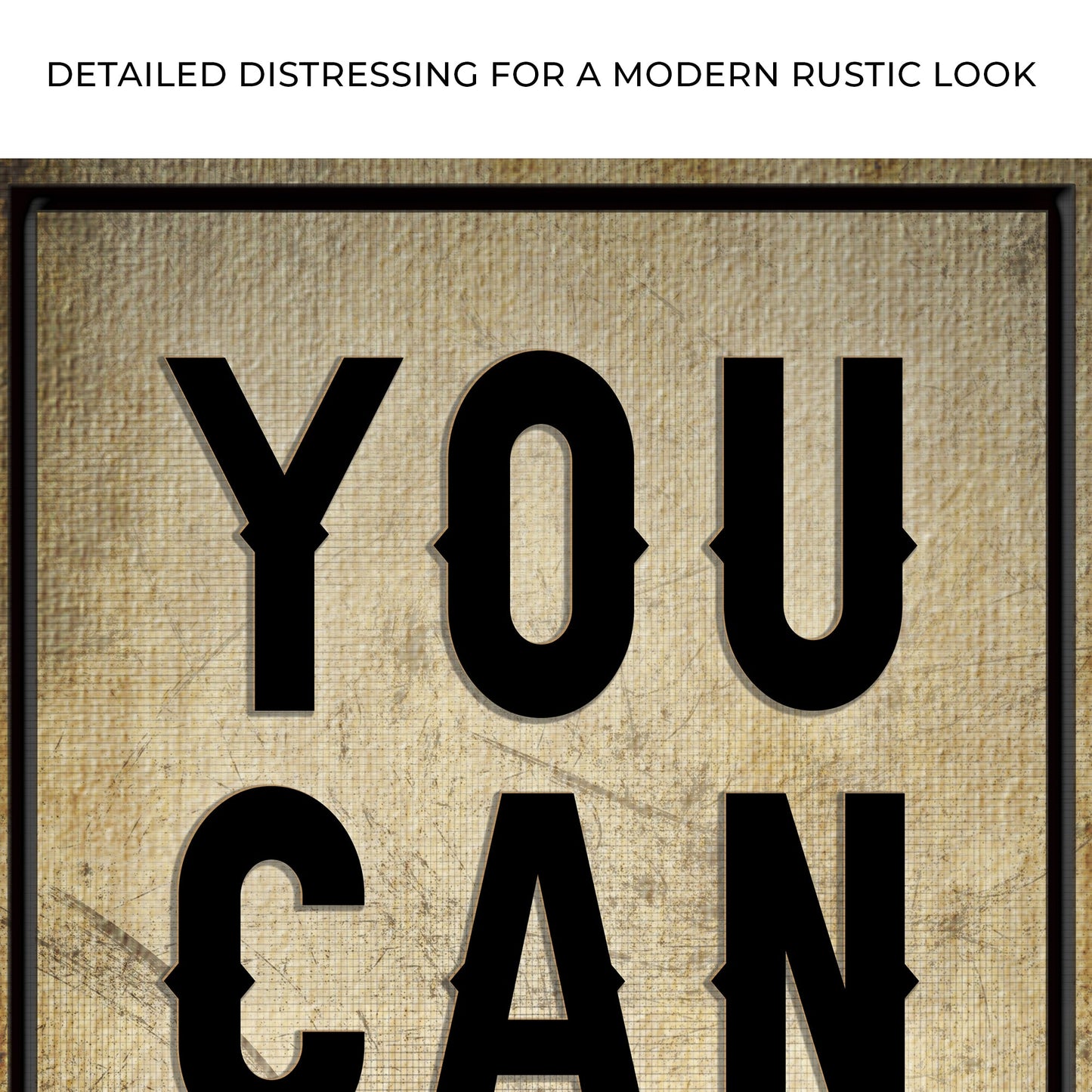 You Can Do It Motivational Canvas Wall Art