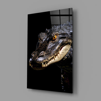 Eyes of the Swamp Glass Wall Art