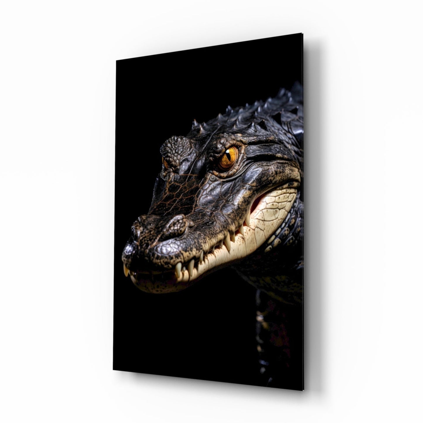 Eyes of the Swamp Glass Wall Art
