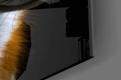 The Secret of the Fox Glass Wall Art