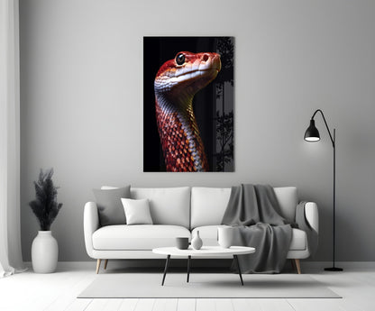 Eyes of the Fiery Serpent Glass Wall Art