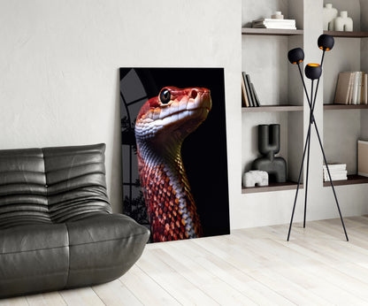 Eyes of the Fiery Serpent Glass Wall Art