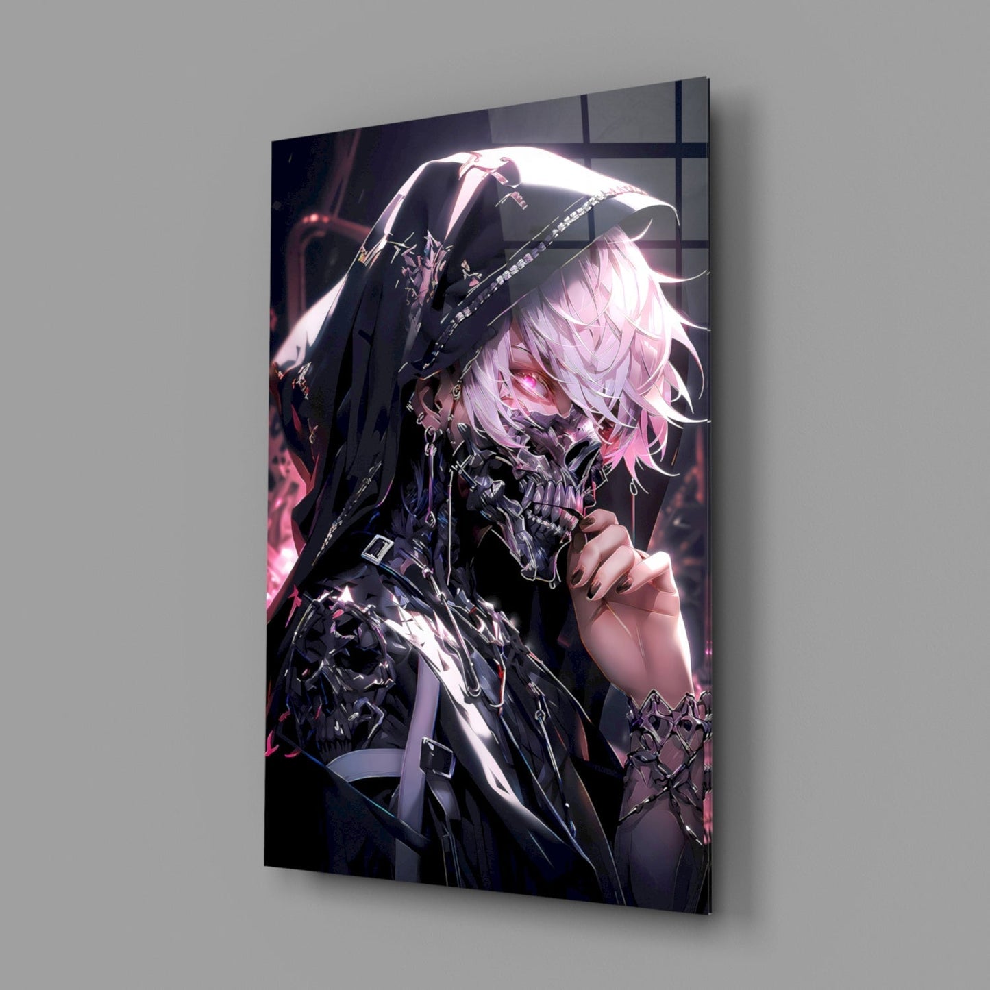 Shadow Queen Glass Wall Art