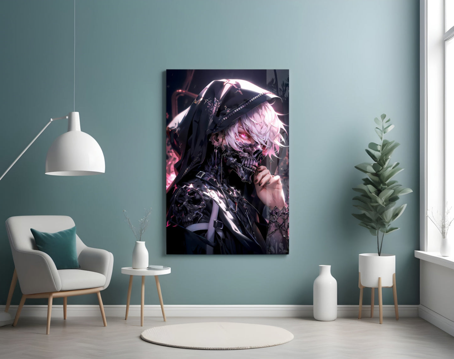 Shadow Queen Glass Wall Art