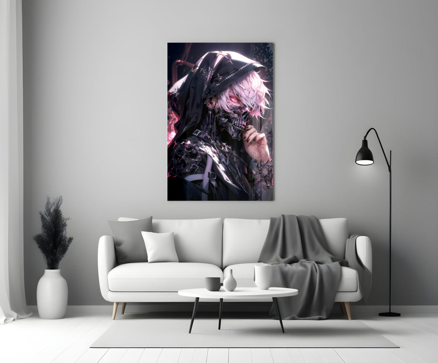 Shadow Queen Glass Wall Art