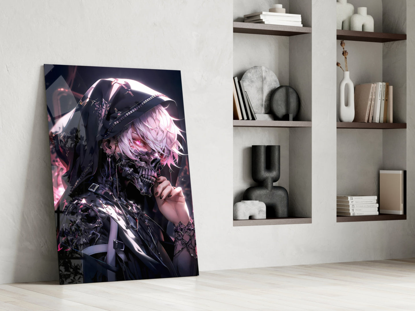Shadow Queen Glass Wall Art
