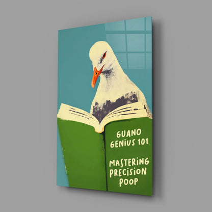 Seagull Science Glass Wall Art