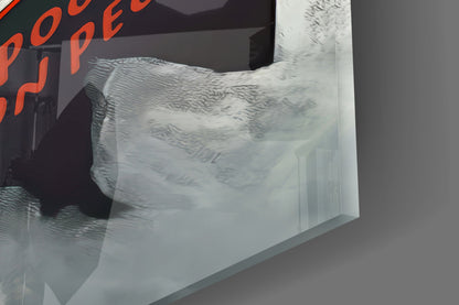 Wise Seagull Glass Wall Art
