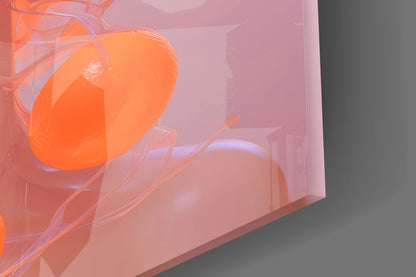 Queen of Orange Glass Wall Art