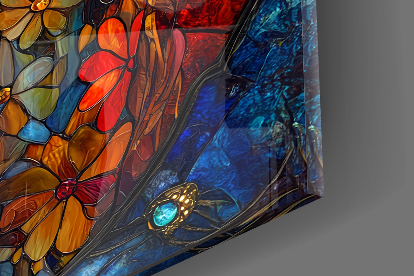Cocktail of the Dead Glass Wall Art