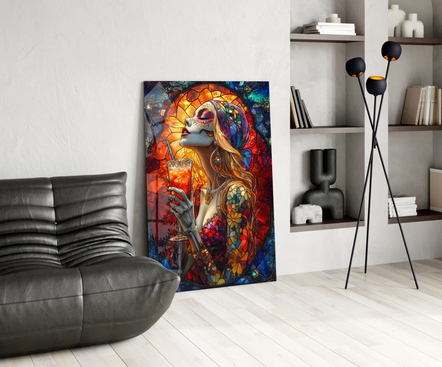 Cocktail of the Dead Glass Wall Art