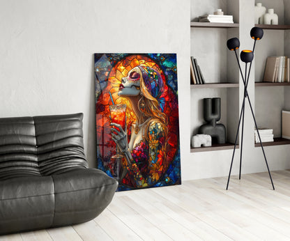 Cocktail of the Dead Glass Wall Art