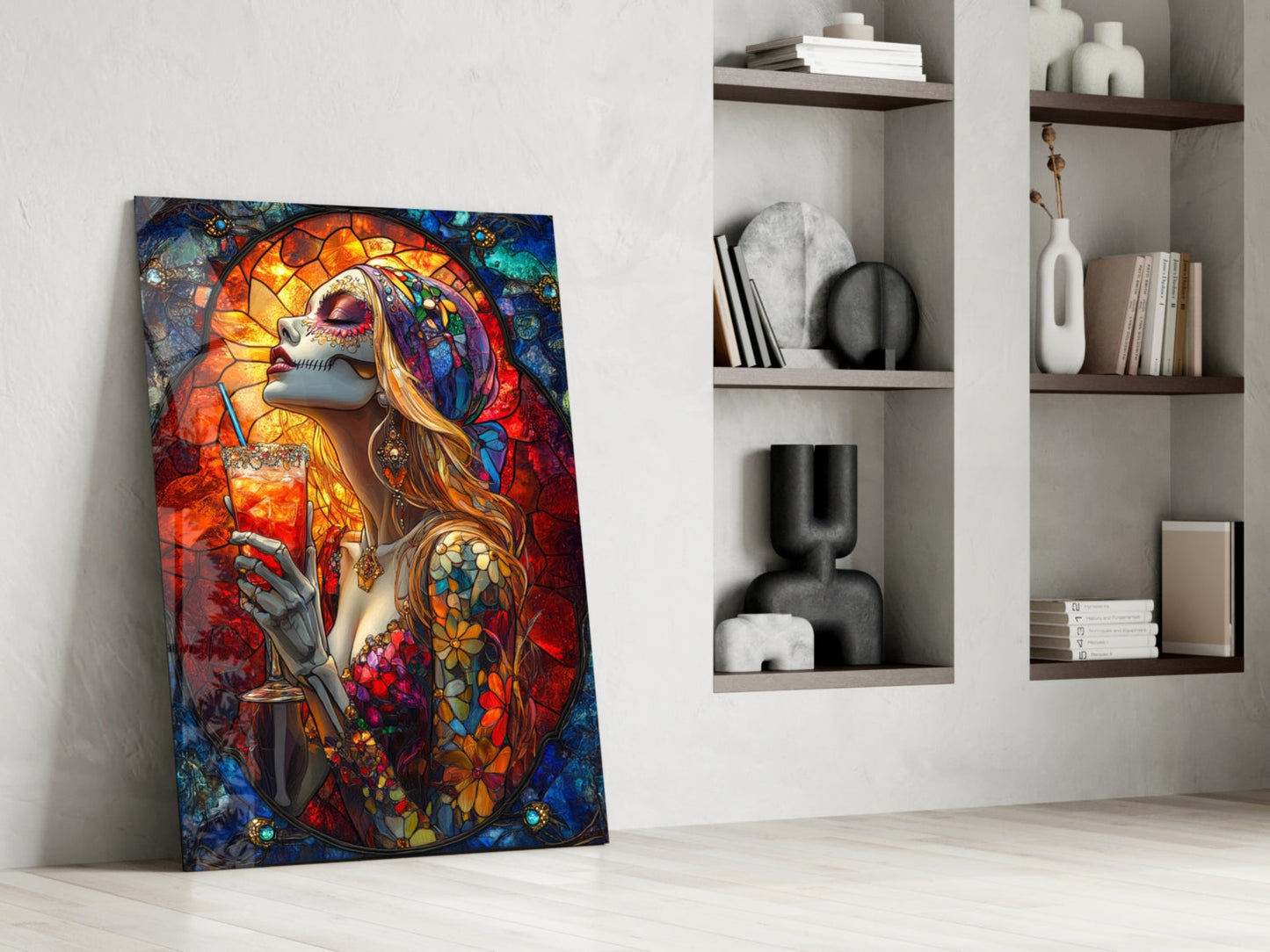 Cocktail of the Dead Glass Wall Art