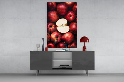 Queen of Apples Glass Wall Art