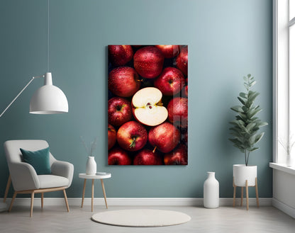 Queen of Apples Glass Wall Art