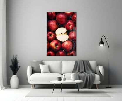 Queen of Apples Glass Wall Art
