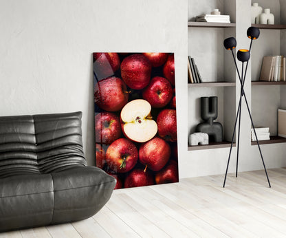 Queen of Apples Glass Wall Art