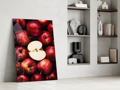 Queen of Apples Glass Wall Art
