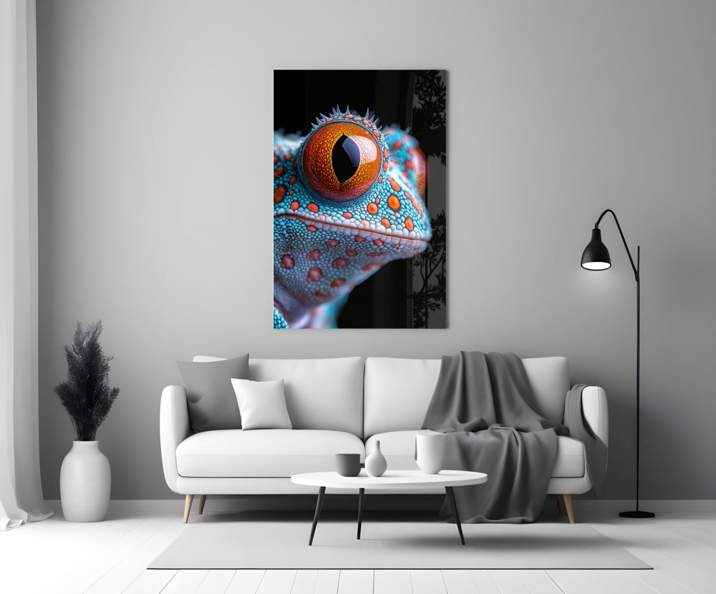 Cosmic Eyes Glass Wall Art