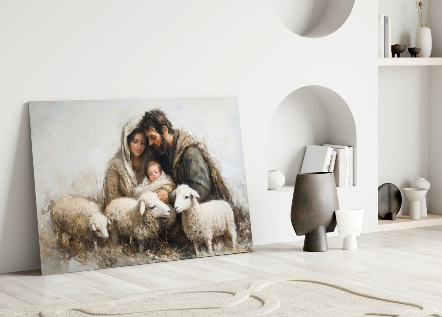 Holy Presence Glass Wall Art