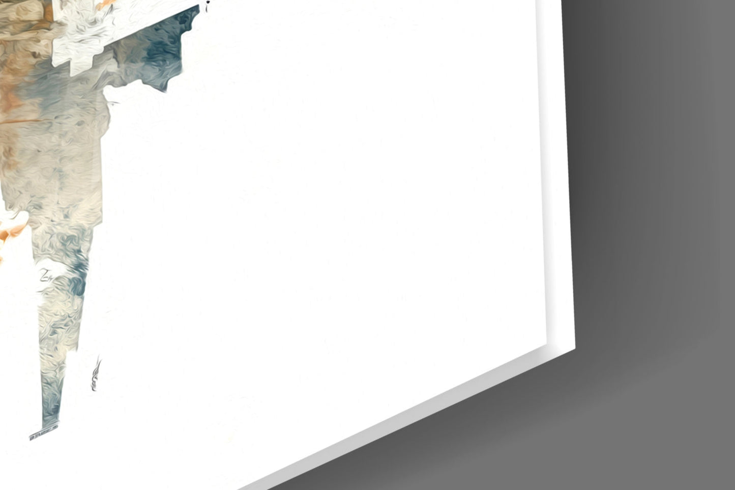 Holy Family Glass Wall Art
