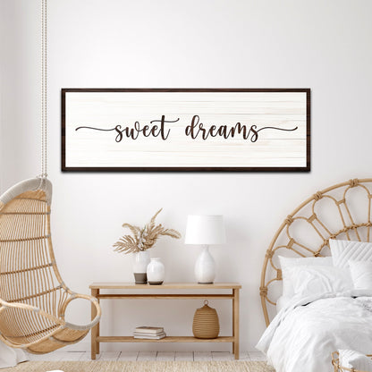 Sweet Dreams Nursery Canvas Sign