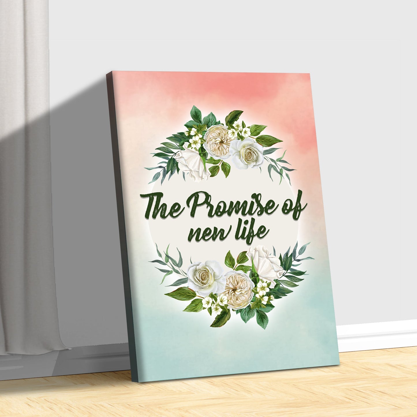 Promise of New Life Canvas Wall Art