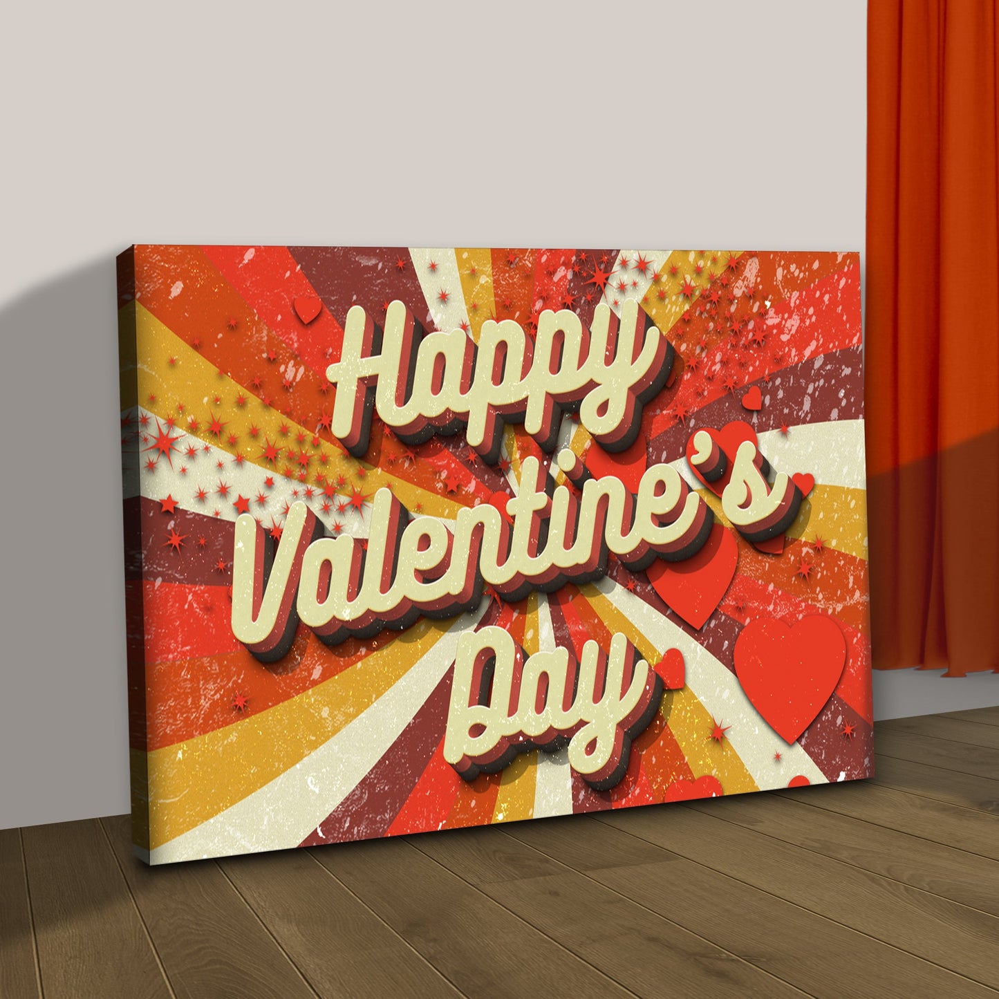 Valentine's Day Canvas Wall Art