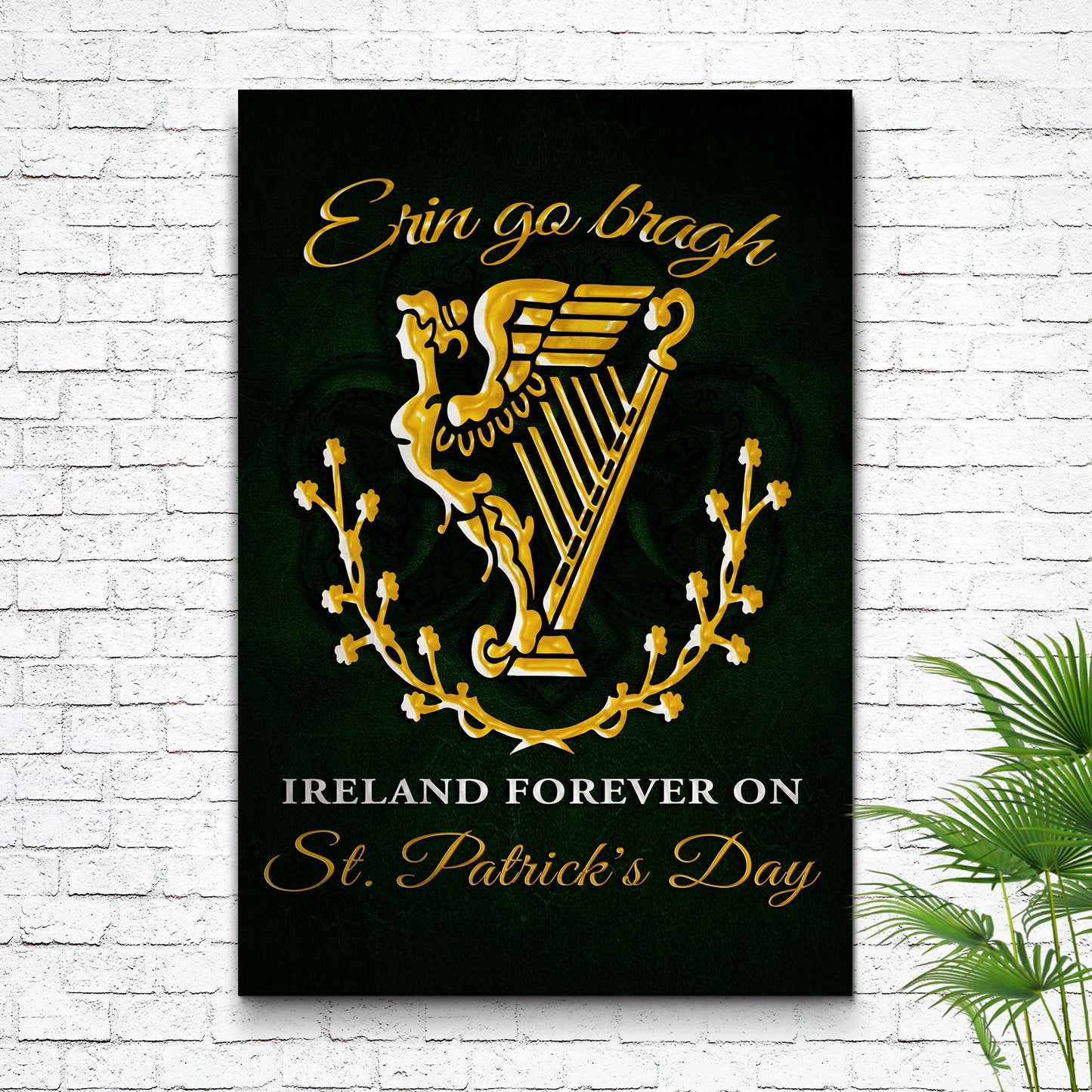 Ireland Forever St. Patrick's Day Canvas Wall Art