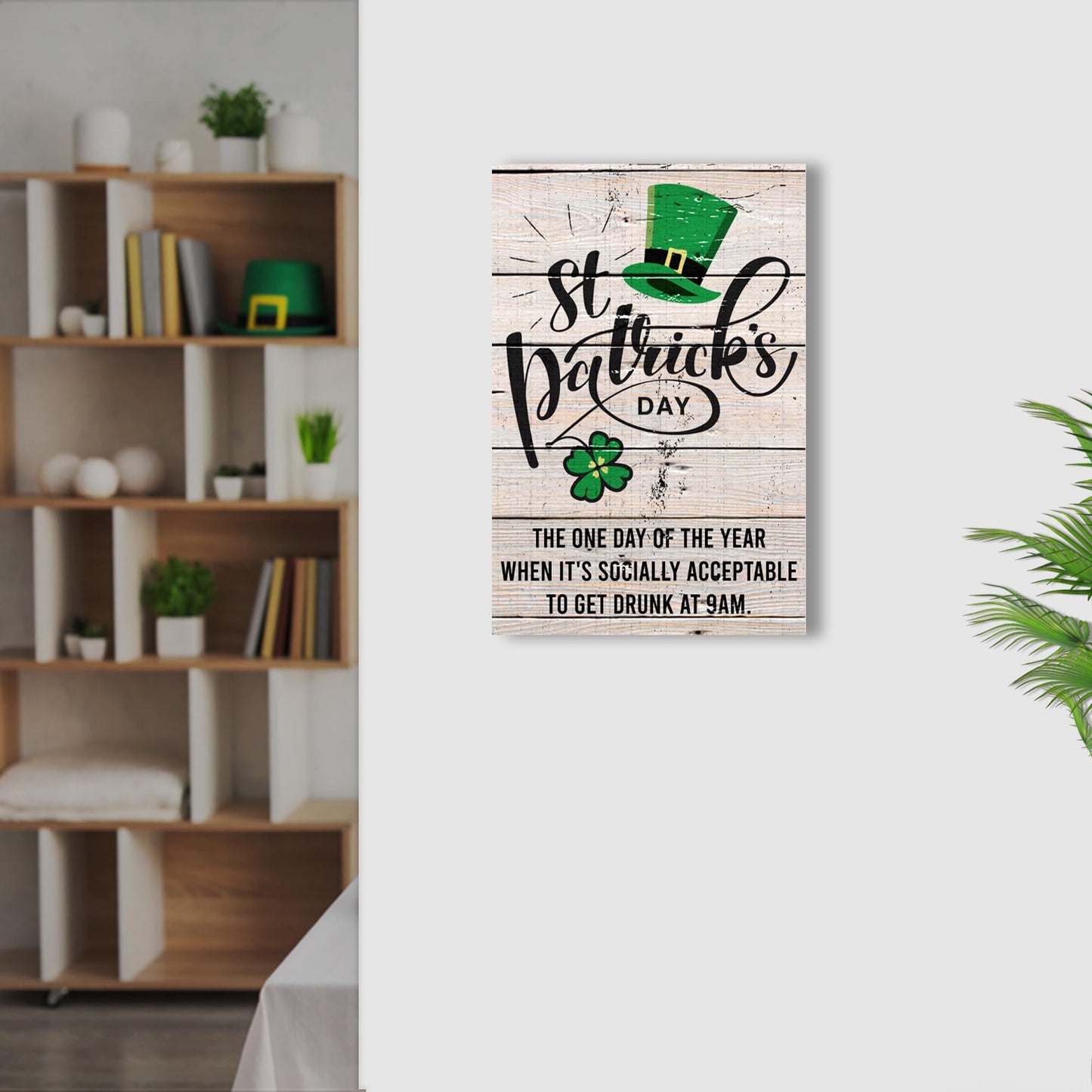 St. Patrick's Day Colorful Irish Canvas Wall Art